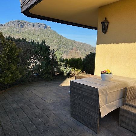 Ferienwohnung 1 Festungsblick Konigstein an der Elbe Εξωτερικό φωτογραφία