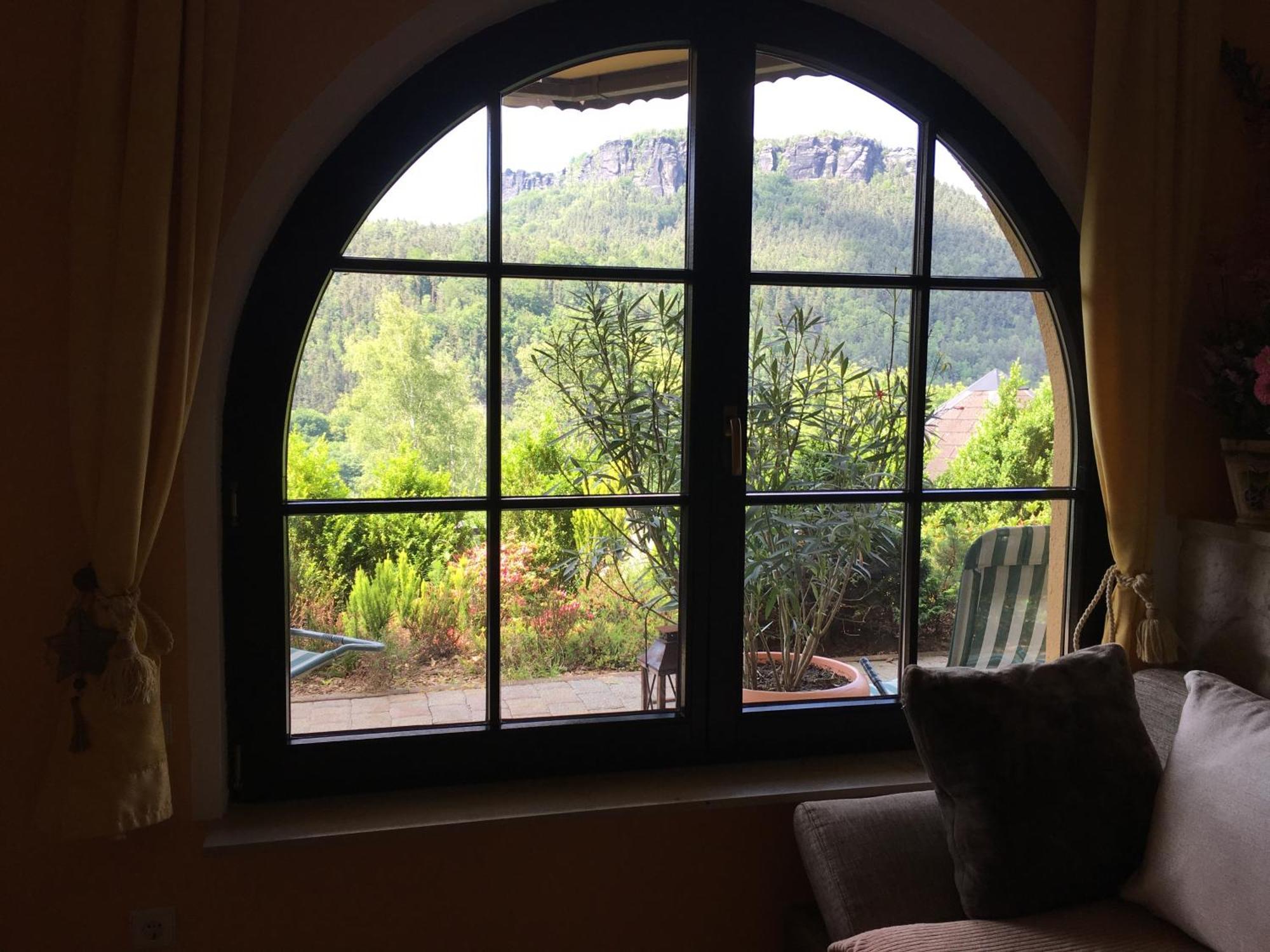 Ferienwohnung 1 Festungsblick Konigstein an der Elbe Εξωτερικό φωτογραφία