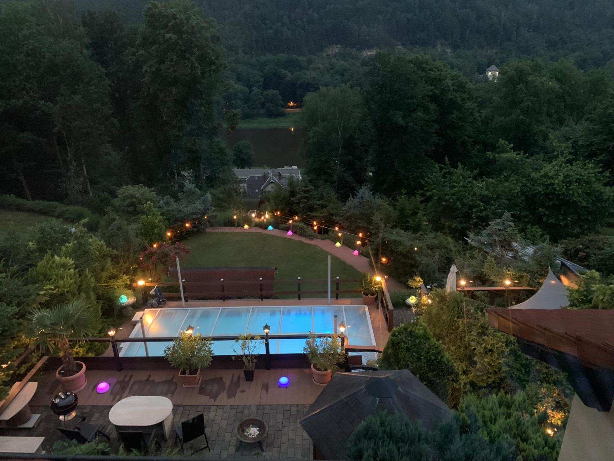 Ferienwohnung 1 Festungsblick Konigstein an der Elbe Εξωτερικό φωτογραφία