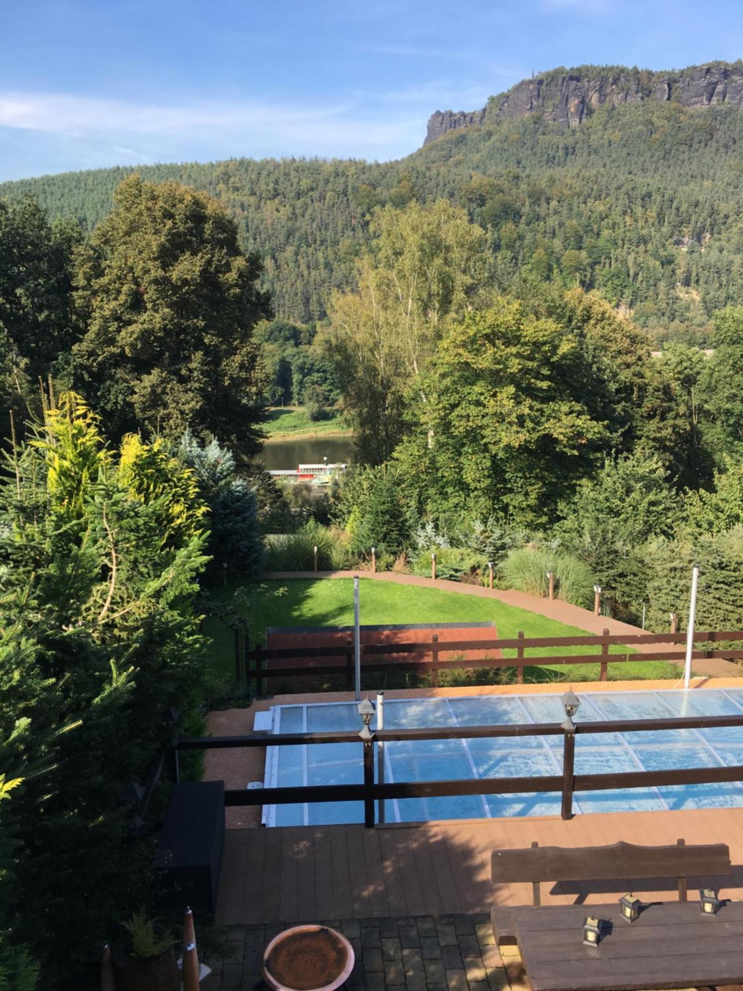 Ferienwohnung 1 Festungsblick Konigstein an der Elbe Εξωτερικό φωτογραφία