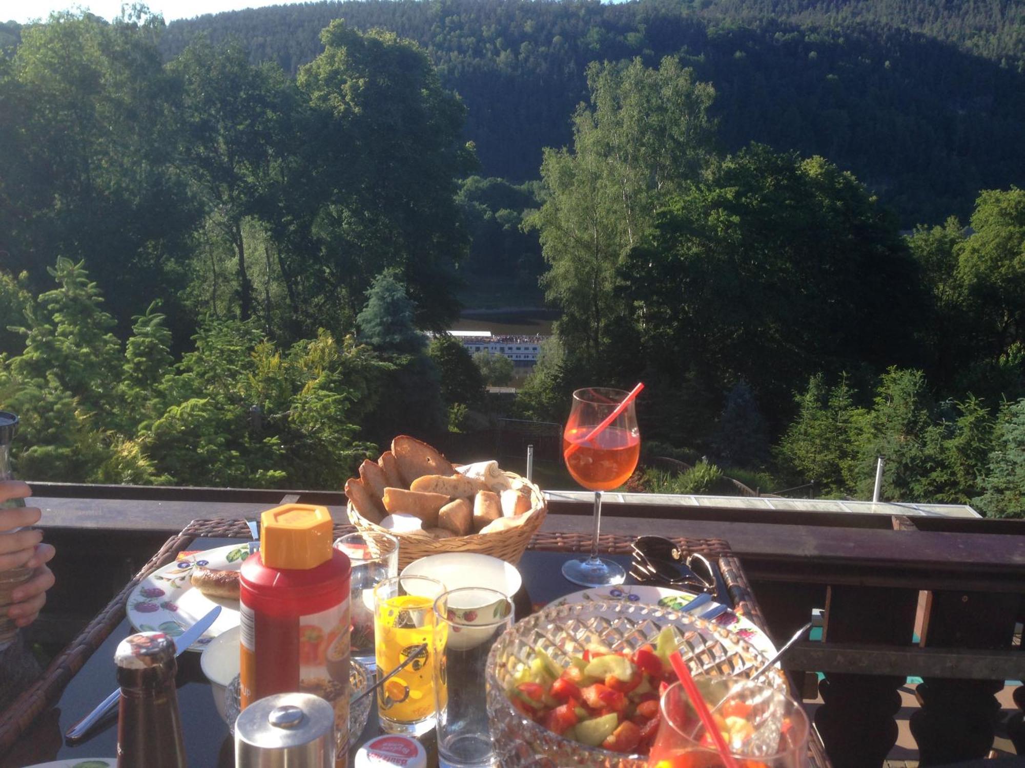 Ferienwohnung 1 Festungsblick Konigstein an der Elbe Εξωτερικό φωτογραφία