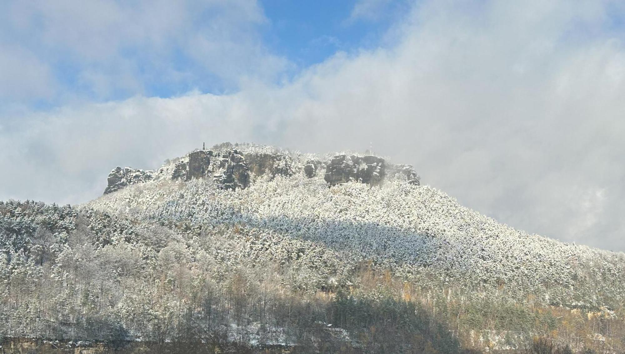 Ferienwohnung 1 Festungsblick Konigstein an der Elbe Εξωτερικό φωτογραφία